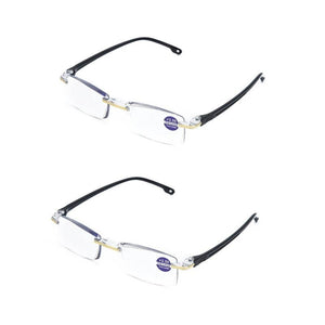 HC Rimless Reading Glasses - Customized Prescription Sunglasses and Spectacles